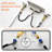 3 Hole Deck Mount Tub Faucet Waterfall Bathtub Faucet Brass 2 Handle Tub Fillers With Valve-107485757