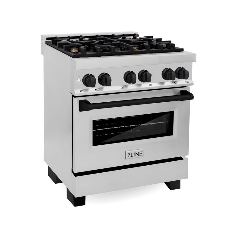 ZLINE Autograph 30" Legacy Dual Fuel Range w/ 4 Burners