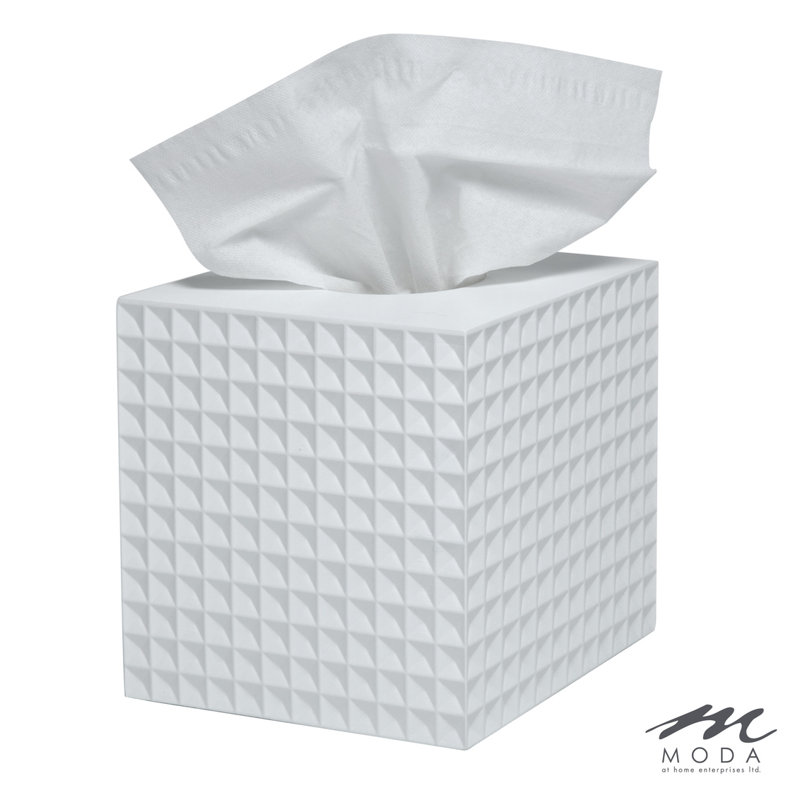 Braemar Bathroom Storage Container, White