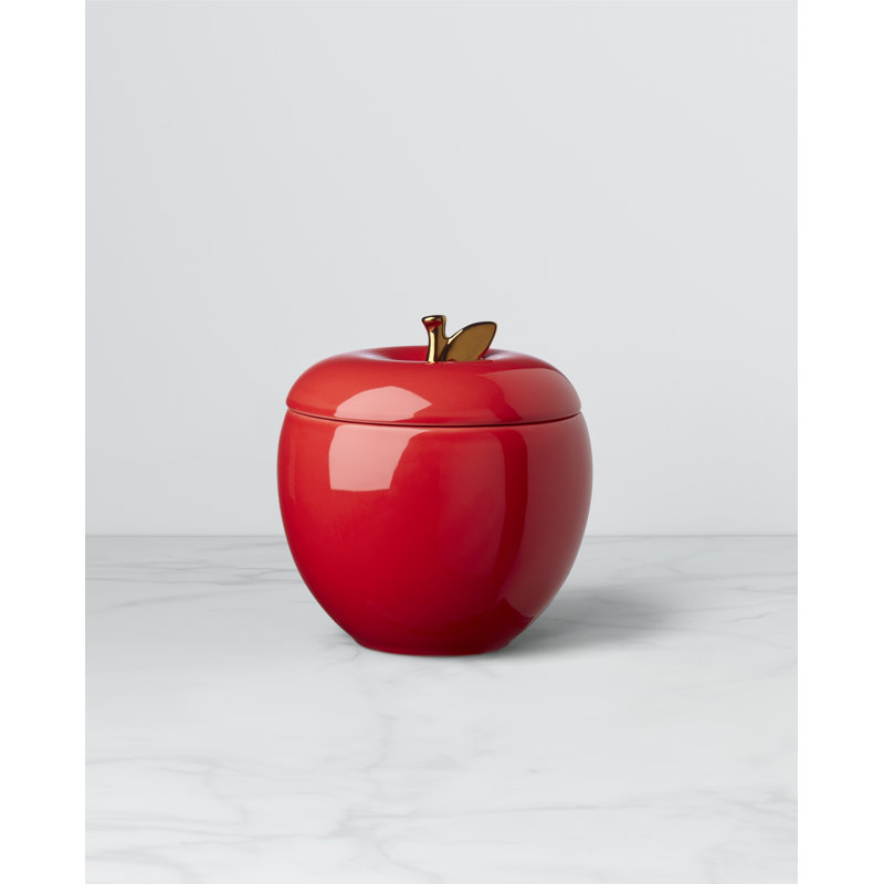 Knock On Wood Stoneware Jar