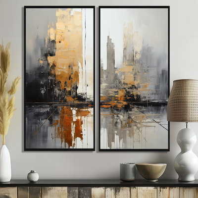 New York City Sunset - Large Cityscape Wall Art