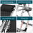 Upgrade Zero Gravity Chair with Removable Seating Cushion, Armrest Mat, Headrest & Tray