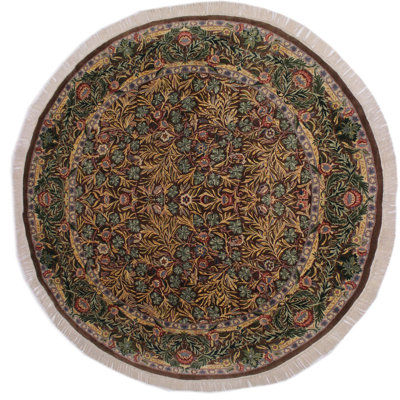 Papillion Wool Floral Indoor Rug