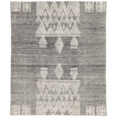 Wool Geometric Area Rug