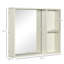Kleankin Bathroom Medicine Cabinet With Mirror-780871198