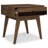 Clarkson Solid Acacia Mid-Century Modern End Table with Drawer