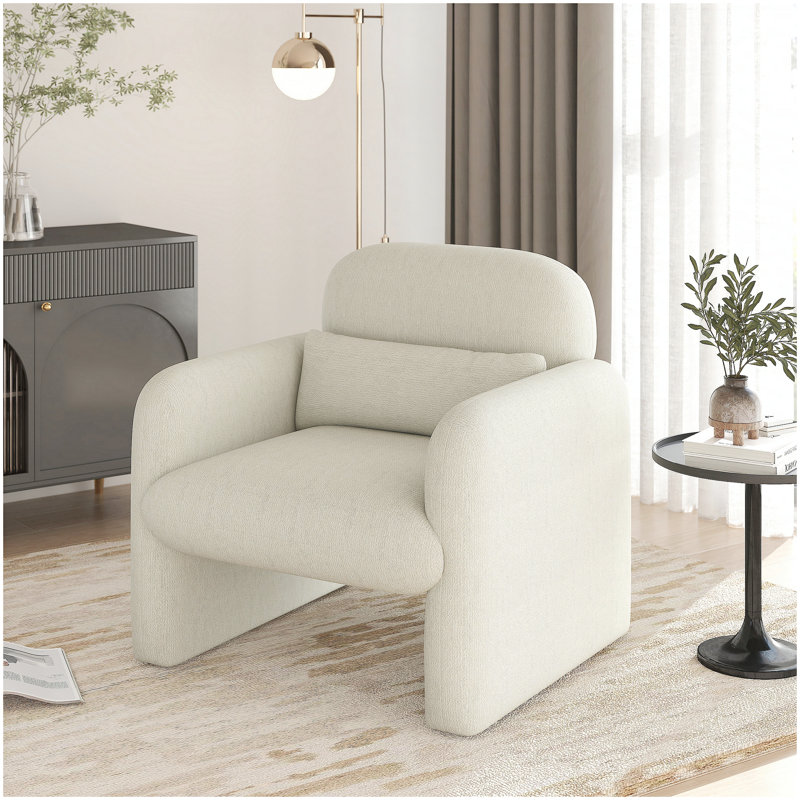 Fauteuil demi-tonneau Modern