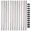 Fence Posts 12 Pcs Powder-Coated Steel-1753982559-1753987488