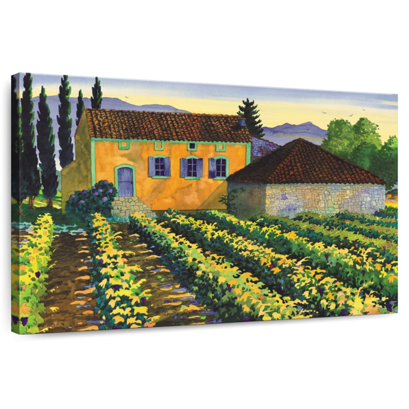 Alvord Maison Merlot, 34" H x 51" W