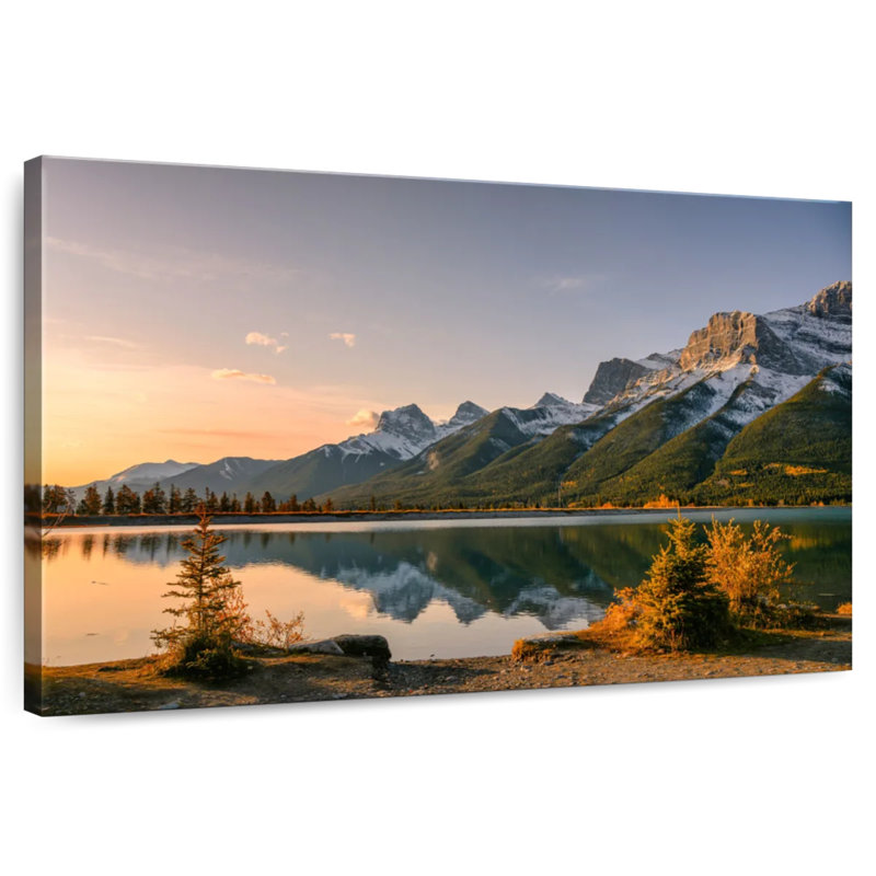 Alvord Mount Rundle Sunrise, 32" H x 48" W