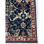 Tapis bleu marine / rouge Gabbeh-92598287