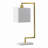9" X 14.3" X 25.2" Table Lamp