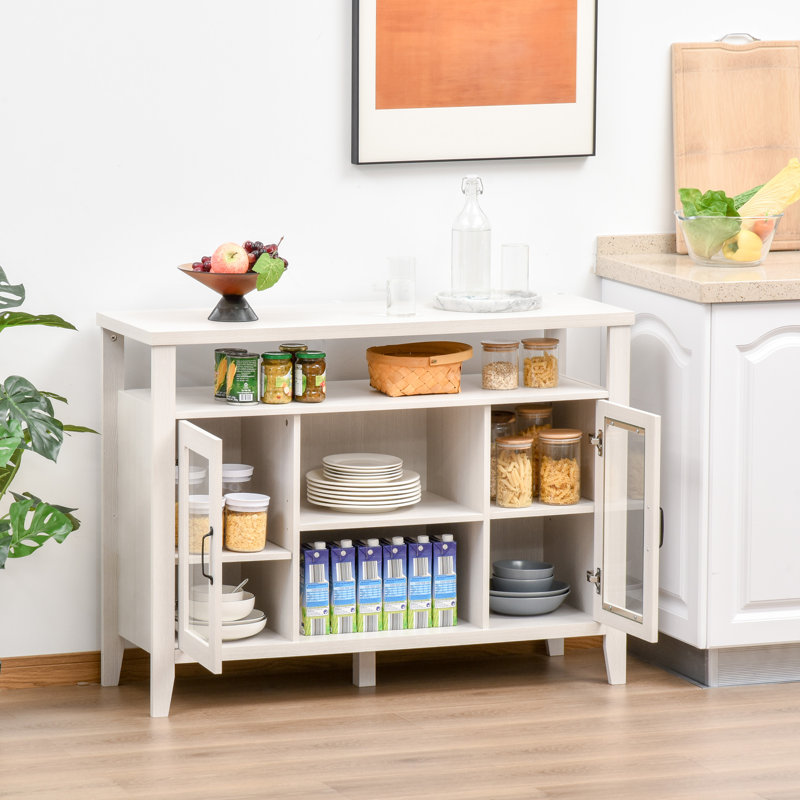 Large Anayely 45,75 po, Blanc