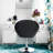 Bernando Faux Leather Swivel Barrel Chair-1464706806