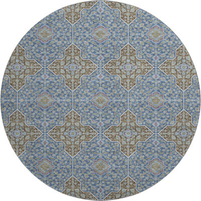 Premium Machine Washable Mayfield AMF2410 Oriental Rug
