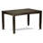6 Piece Dining Set Contains a Rectangle Dining Room Table with Butterfly Leaf and 4 Brown Linen Fabric Padded Chairs with a Bench, 36x66 Inch, Cappuccino-164058433