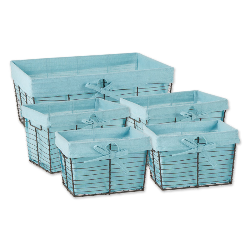 Gracie Oaks Decorative Basket