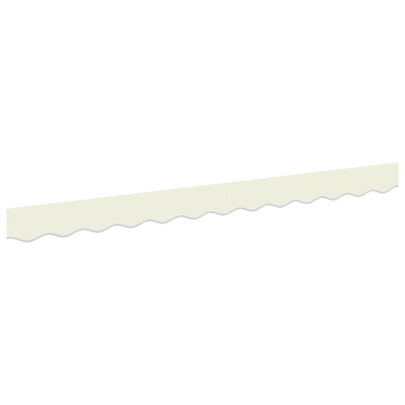Breakwater Bay 20cm D Retractable Patio Awning, Cream, 230 cm W x 20 cm D