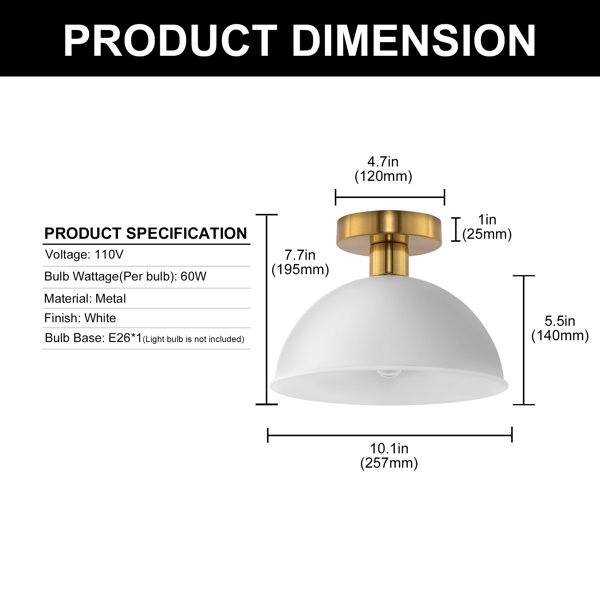Dimensions du produit
