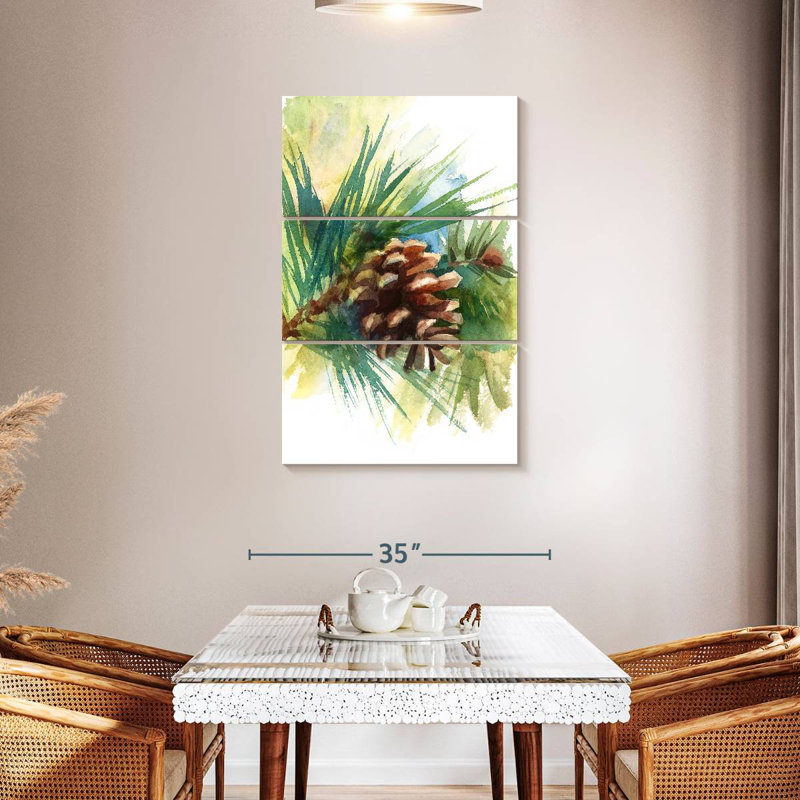Pine Cone, 45" H x 28" W