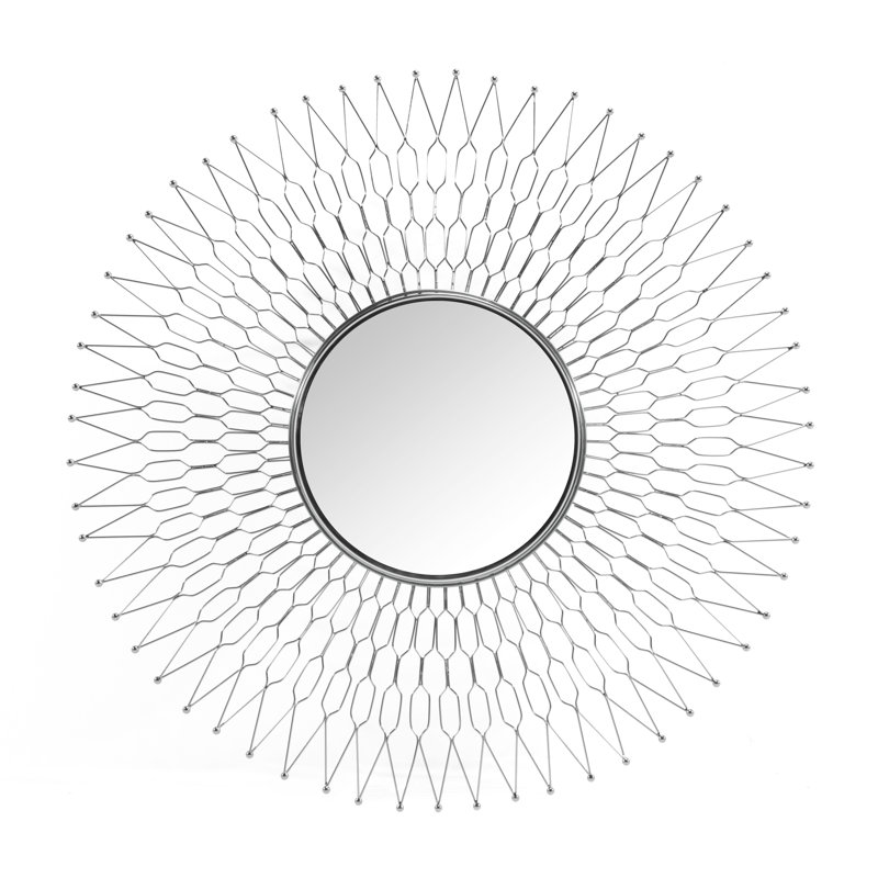 Miroir décoratif Robstown, Argent