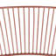 Boghos 44cm H Metal Slat Back Armchair-628015680