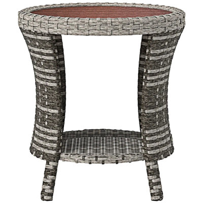 Wicker Outdoor Side Table
