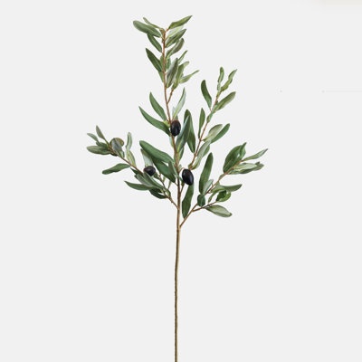 Branche de feuille d'olivier 33 po