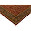 Tapis orange / rouge / bleu marine en laine noué à la main 7 pi 11 po x 10 pi 4 po Abagail