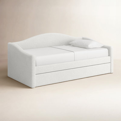 Gynith Twin Solid Wood Daybed with Trundle