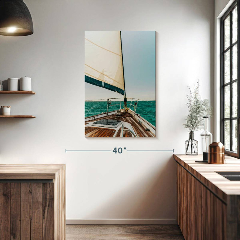 Mehar Caribbean Sailboat, 39" H x 26" W