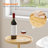 Bamboo Round End Table-323381775