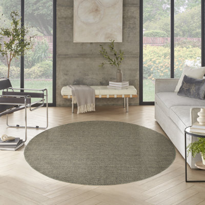 Tapis d'intérieur / extérieur uni Tulum