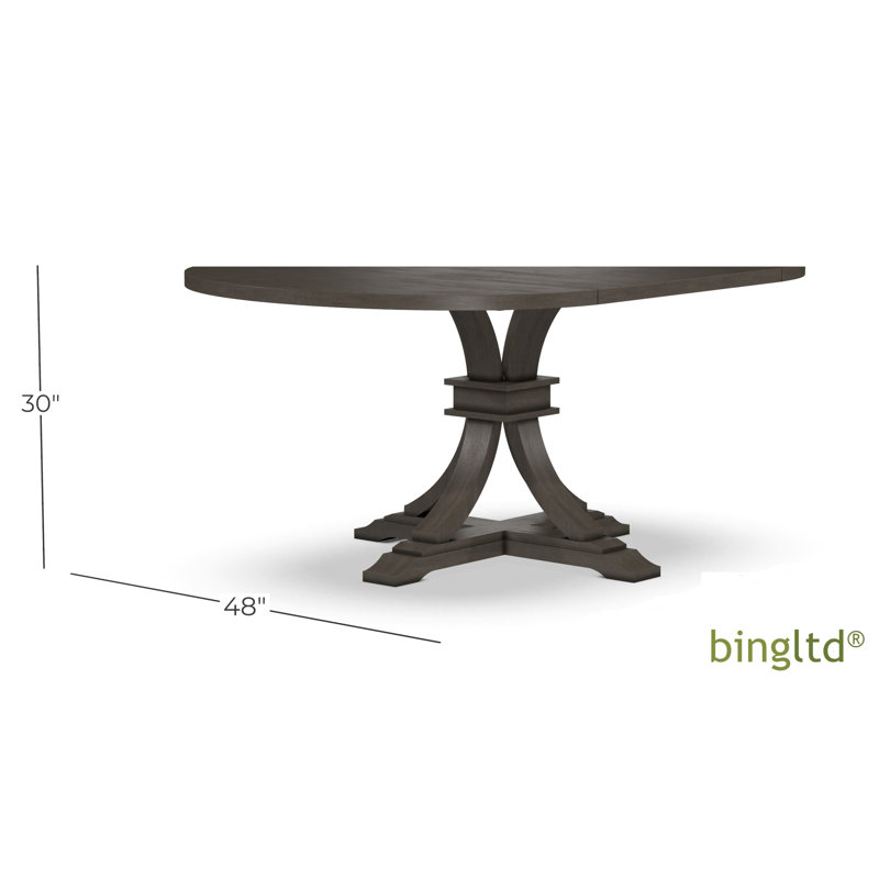 BingLTD - 30" Tall Gabriel Round Pedestal Table Base Only No Table Top, Nickel