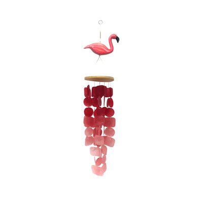 Carillon flamant rose hombre wind Ledbury
