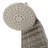 vidaXL Garden Shower Poly Rattan Grey-330507382