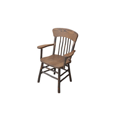 Wyton 17'' H Solid Wood Armchair
