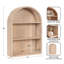 Tablette de rangement murale en bois
