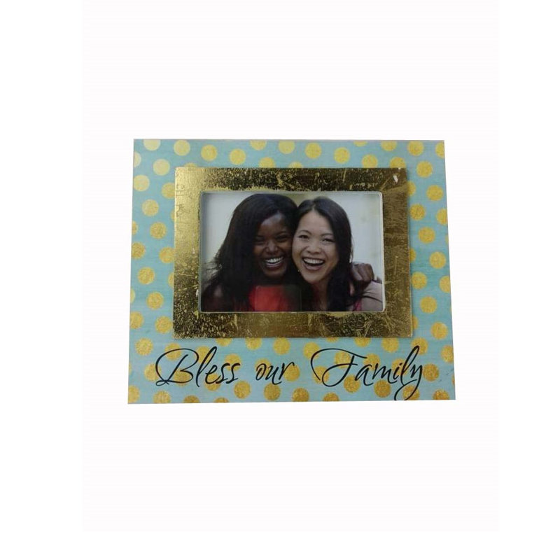 Telluride Yellow Matte Picture Frame with Mat