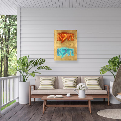 Toile pour l'extérieur Marcus Jules Double Love
