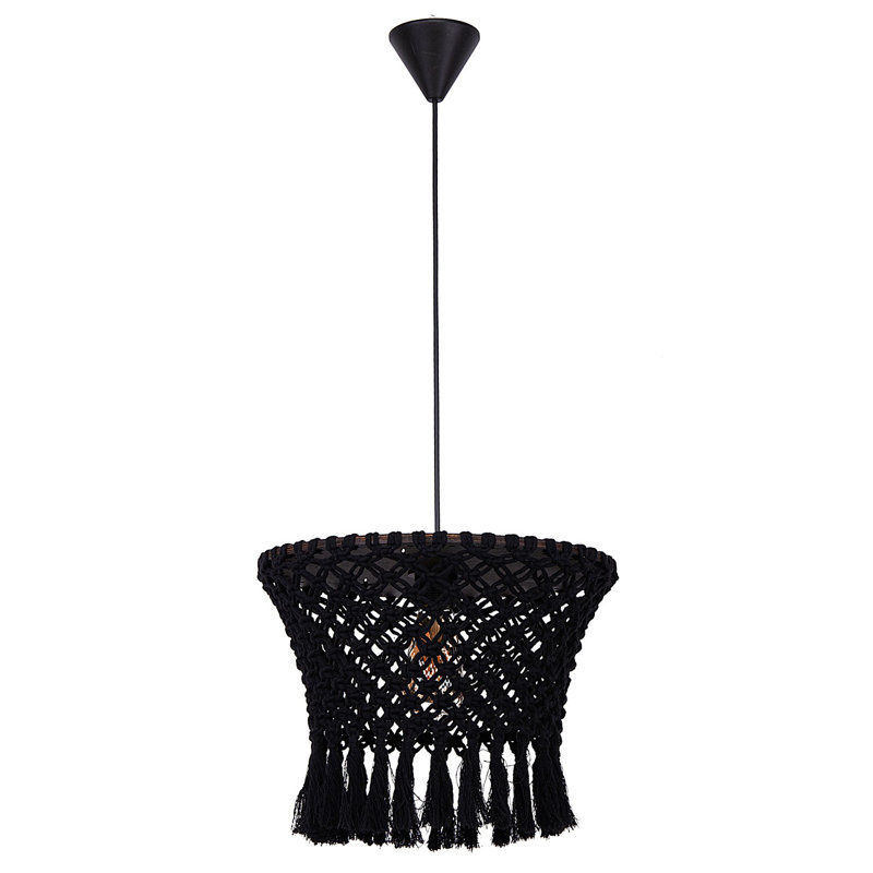 1 - Light Black Unique/Statement Pendant