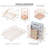 Wire Metal 5 in 1 Desk Organizer Set-957882274