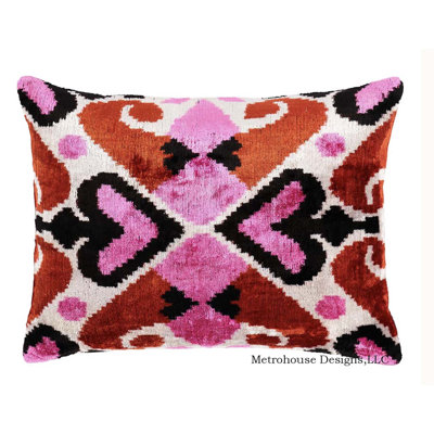 Cocalico Velvet Lumbar Pillow Cover & Insert