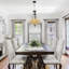Stabler 3 - Light Dimmable Tiffany Geometric Chandelier