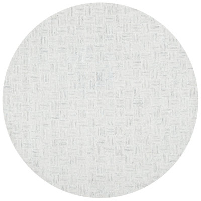 Tapis en laine et en coton touffeté à la main Maebel