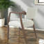 Ensemble de 2 chaises de salle à manger rembourrées confortables, en bois d'hévéa, de style moderne pour la cuisine.-389462412