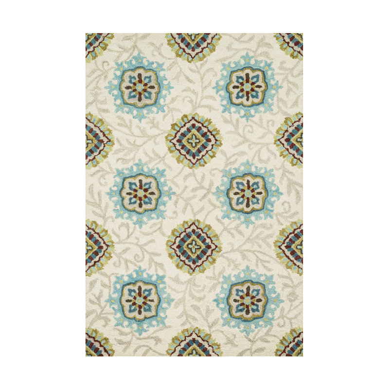 Durgin Wool Indoor Rug, Rectangle 3'6" x 5'6"