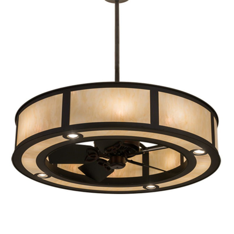 Smythe Craftsman Downrod Ceiling Fan
