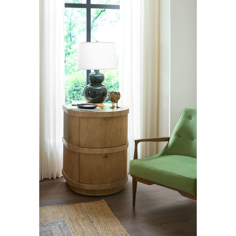 Atlas 2-Drawer Side Table