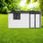 Spacious Metal Sheds With Storage Features, Modern Design For Gardens